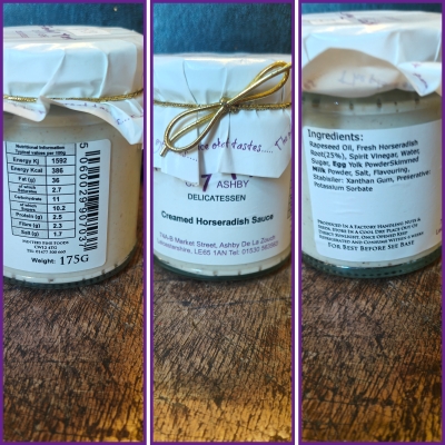 Creamed Horseradish sauce